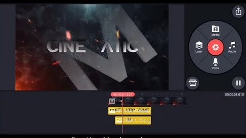 Cinematic Slow Motion 3D Title Effect in Kinemaster _ 3D Text video kaise banaye