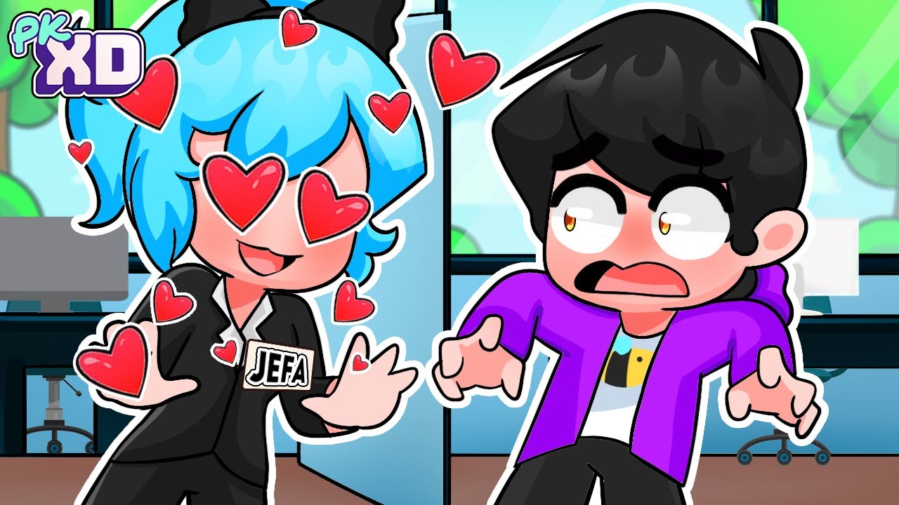 MI JEFA SE ENAMORA DE MI EN PK XD 😱❤️ ¿ME BESA? 😳 SRJUANCHO PK XD ROLEPLAY