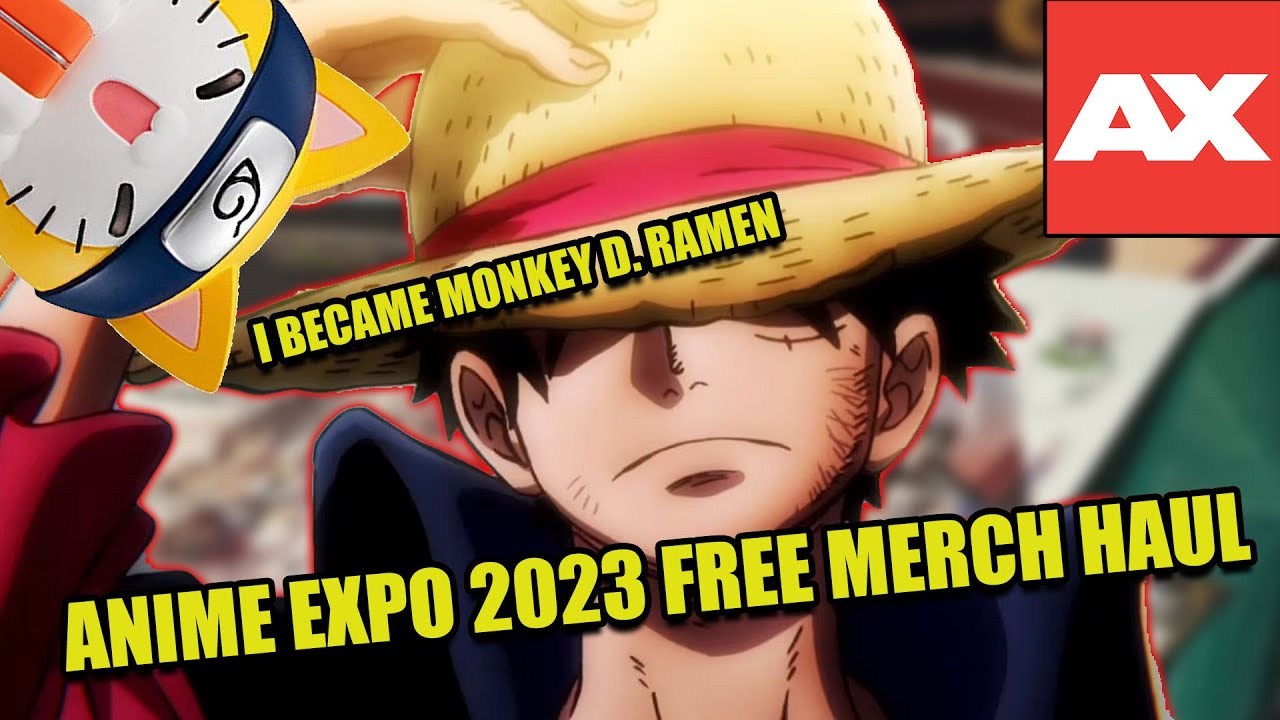Anime Expo Gives A Lot Free Stuff | Free Merch Haul