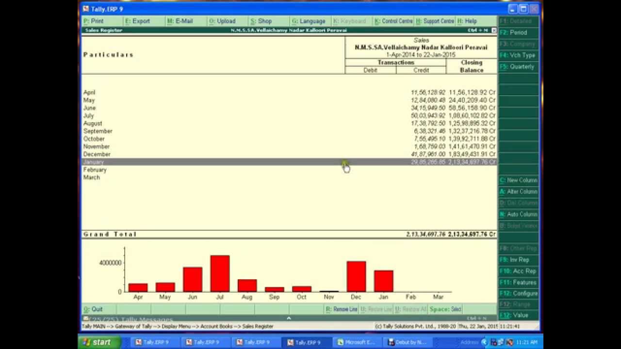 Tally erp9 cash book entry YouTube