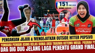 trauma Before The Matchmega Spike Reaches 151 Kmhour Hitting Yonkara Outside Hitter Popsivo P