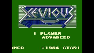 Xevious [Advanced] | Atari 7800 | High score hunt @ lvlupscore.com