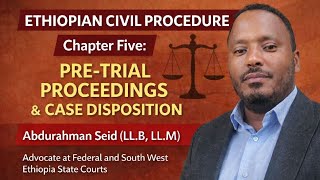 Pretrial Proceedings Chapter Five