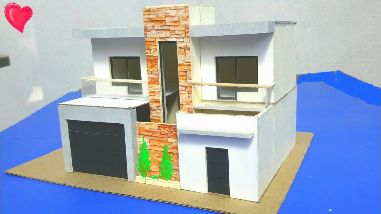 Maqueta de una casa (tutorial) 