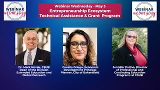 Entrepreneurship Ecosystem Technical Assistance and Grant Program
