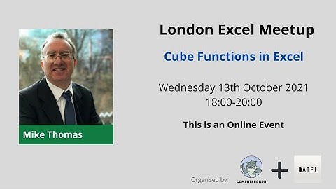 Cube Functions in Excel | Mike Thomas