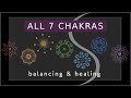 Meditation music  all 7 chakras  balancing  healing  aura cleanse  mystical sounds
