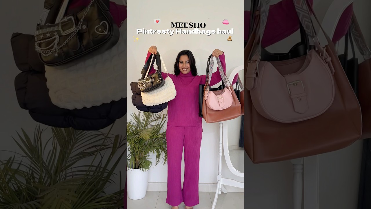 Meesho Pinterest Bags Haul 😭🎀 