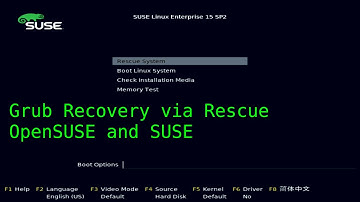 Grub2 Reinstall Tutorial Opensuse