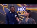 Derek Brunson talks with Megan Olivi | INTERVIEW | UFC FIGHT NIGHT