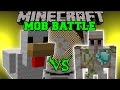 MUTANT CHICKEN VS DIAMOND HEART GOLEM & MUTANT SKELETON - Minecraft Mob Battles - Mods