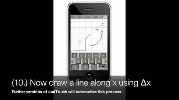 cadTouch v2.2 - TUTORIAL No.3 - Arcs, circles and sketches