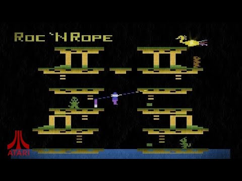 ROC'N ROPE ○ ATARI2600 ○ Retro Game - YouTube