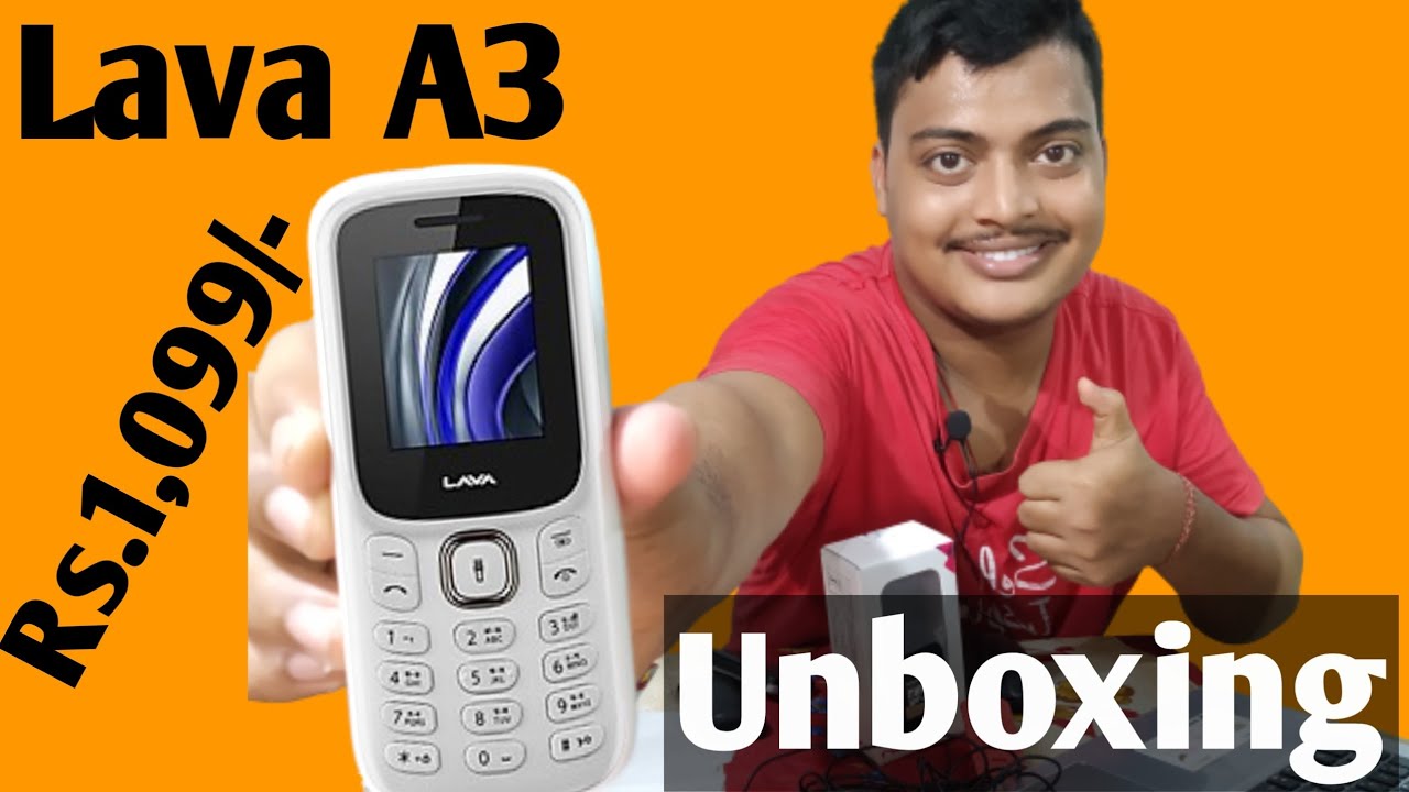 Best Features Phone Under 1,000/-|| Lava A3 Unboxing and It's Features. Best keypad Phone Under 1000