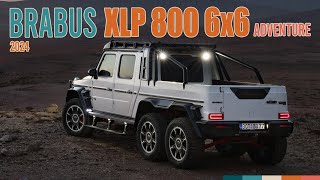 BRABUS Unleashes the XLP 800 6x6 Adventure: Conquering Luxury OffRoad
