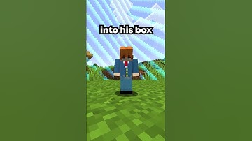 This player is only a block tall #minecraft #smp #server