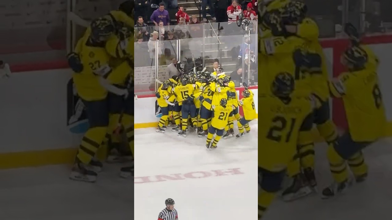 Shootout in the Sweden vs Finland in the 2026 IIHF World Junior Hockey Championship 