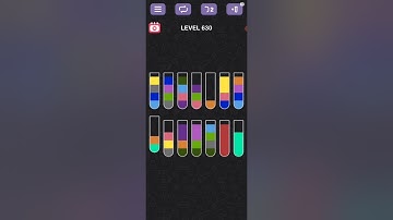 Water Sort Puzzle Sort Color Level 630