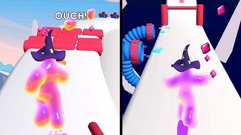 Blob Runner 3D- All levels Gameplay (Level 27-30)