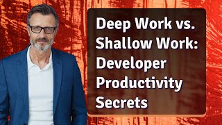 Deep Work vs. Shallow Work: Developer Productivity Secrets