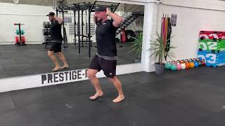 Forward Lunges demonstration