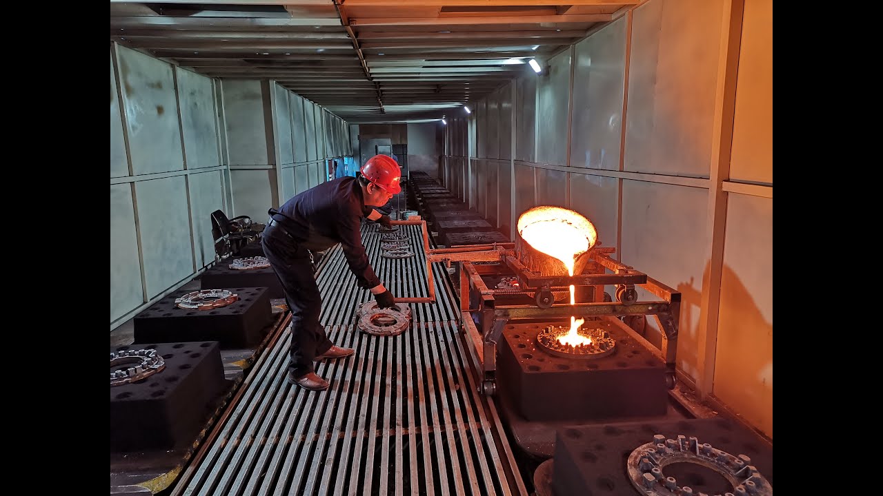 We're a professional manufacturer of green sand flaskless molding machine and casting convey line.