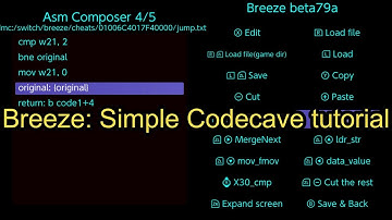 Breeze: Simple Codecave tutorial