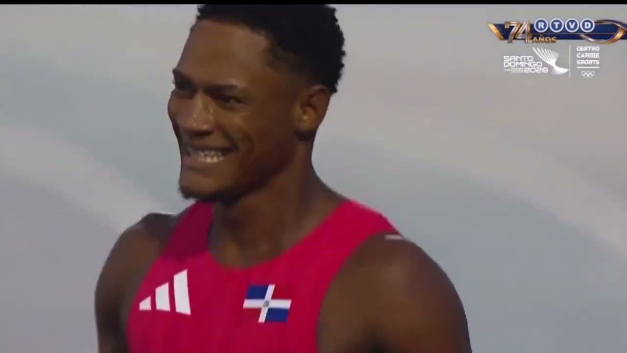 🏅🇩🇴 ¡Se vistió de oro en el relevo masculino 4x100!