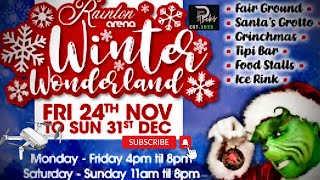 Winter Wonderland Fair & Drone, Rainton Arena, UK (November 2023)