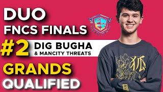 HOW BUGHA GOT 2ND IN DUO FNCS FINALS   ( w/Threats)