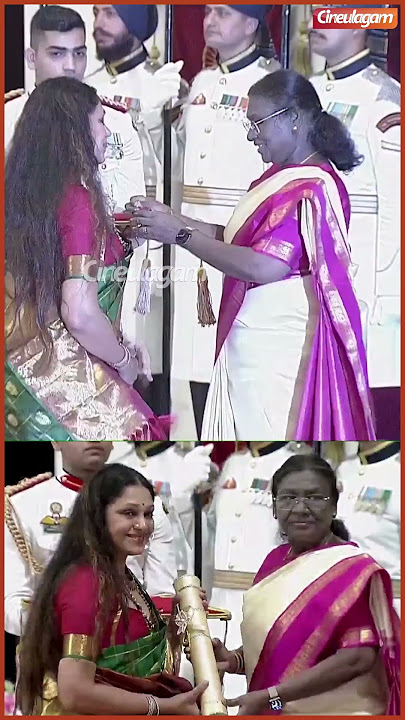 Padma Bhushan பெற்றார் நடிகை Shobana 👏
