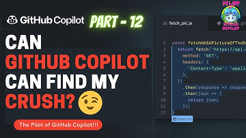 can GitHub copilot can(AI) find my crush? #shorts #githubcopilot #ai #nocode #vscode