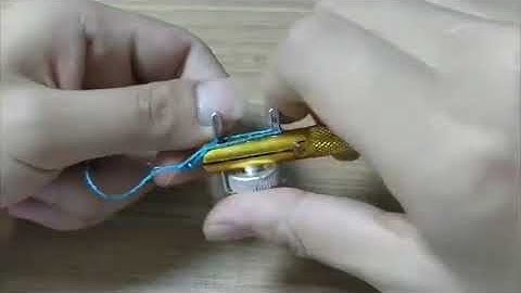 Dụng cụ buộc lưỡi câu cao cấp