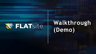 FLATsite WordPress Static Generator Walkthrough (Demo) Profile