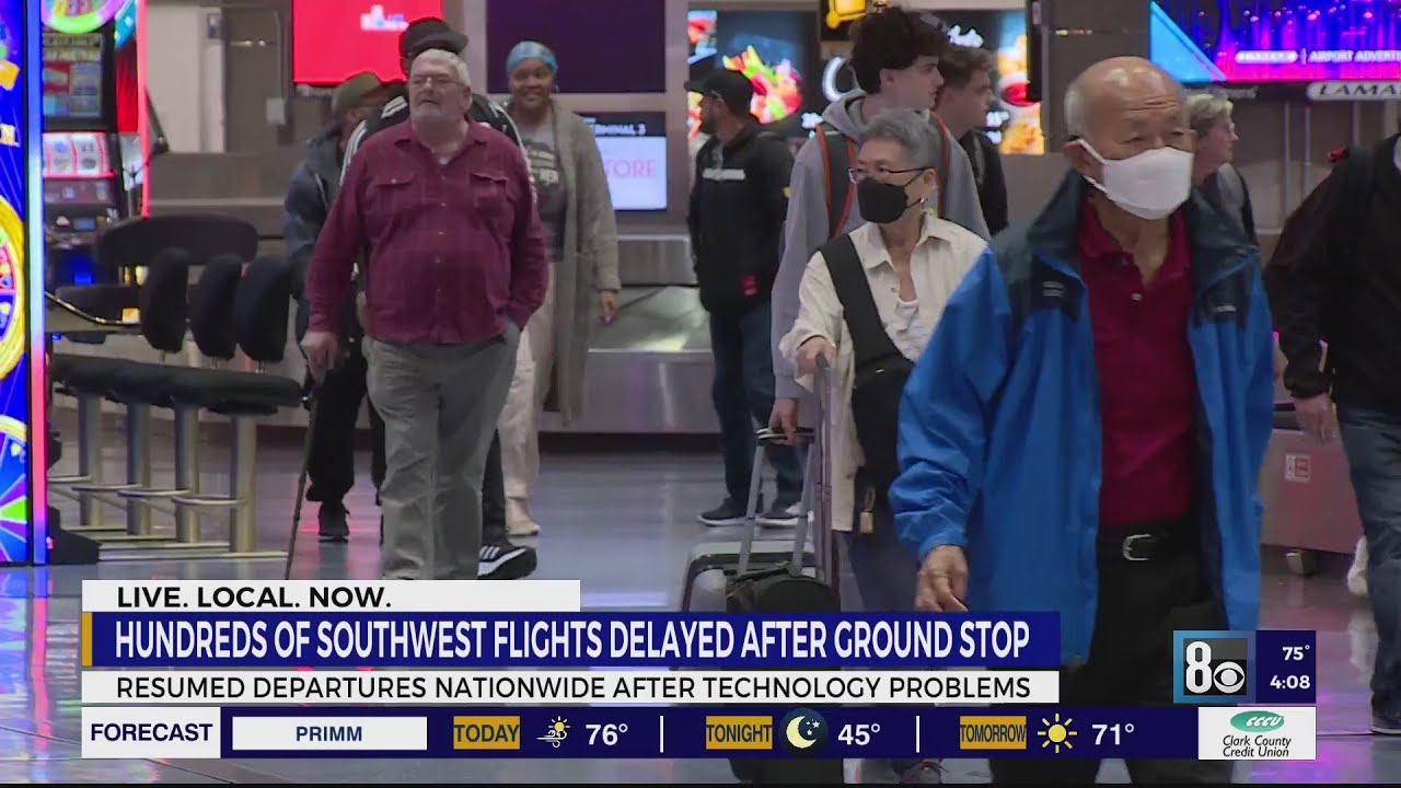 FAA lifts nationwide ground stop for Southwest Airlines following
