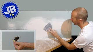 How to Repair Large Holes in Plasterboard  3 Simple Methods