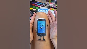 Here’s a painting of Mephone @AnimationEpic  inanimate insanity. #inanimateinsanity #facepaint