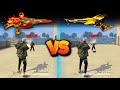 NEW M1887 INCENDIUM BURST VS GOLDEN GLARE - GARENA FREE FIRE
