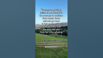 Keep Going | Churchill’s Wisdom on Success, Failure & Courage