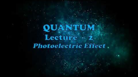 Photoelectric Effect // CSIR-NET // GATE // Crash course
