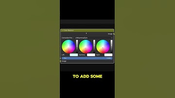 Colour Grading in Blender