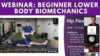 Webinar: Beginner Lower Body Biomechanics