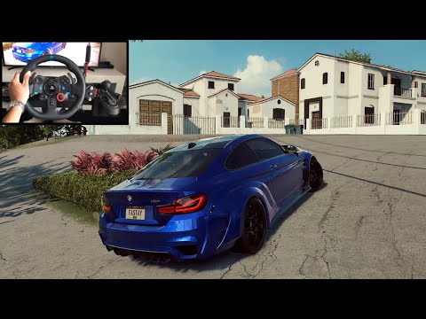 NFS HEAT BMW M4 - LOGITECH G29 gameplay