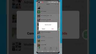 How to Hide / Unhide Chats on WeChat #shorts screenshot 5