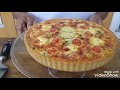 Quiche de abobrinha com requeijão