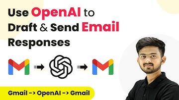 How to Use OpenAI to Draft & Send Email Responses | Gmail OpenAI Integration