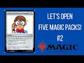 Let's open Magic the Gathering cards together!