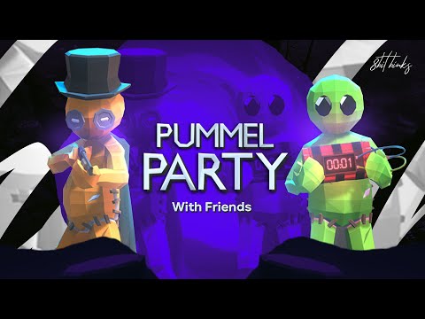 Pummel Party Madness today | Playing with my Wife @Pinkcess