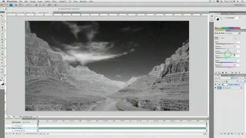 B&W adjustment layers - Photoshop for video Podcast - 101