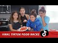 WE TESTED VIRAL TIKTOK FOOD HACKS | SISTER FOREVER